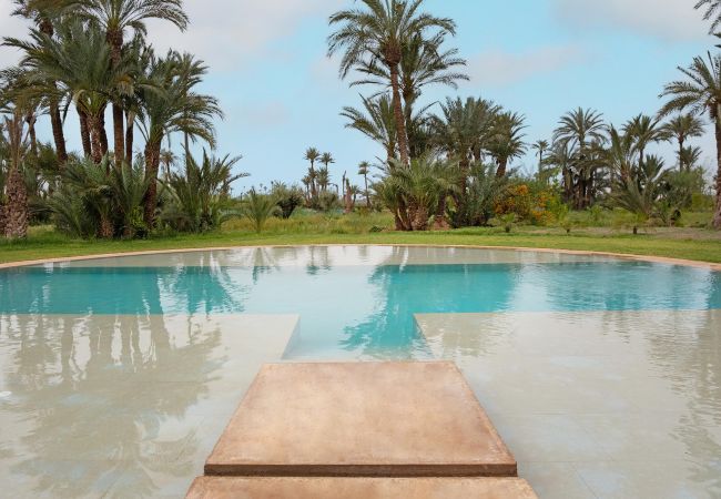 Villa in Marrakech Palmeraie - KERGONDÉ - Private pool, tennis and padel courts