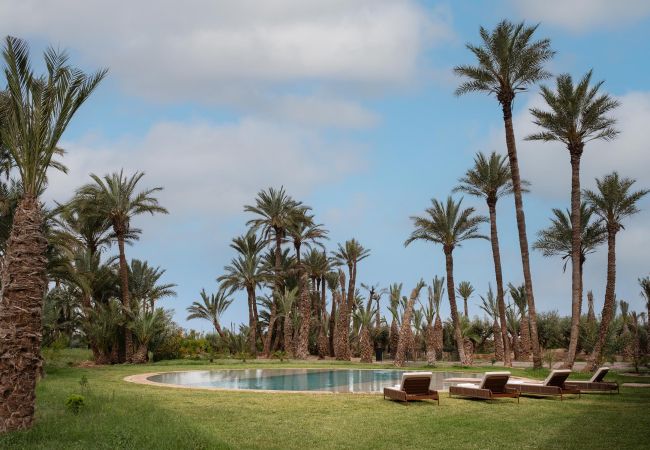 Villa in Marrakech Palmeraie - KERGONDÉ - Private pool, tennis and padel courts