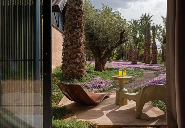 Villa in Marrakech Palmeraie - KERGONDÉ - Private pool, tennis and padel courts