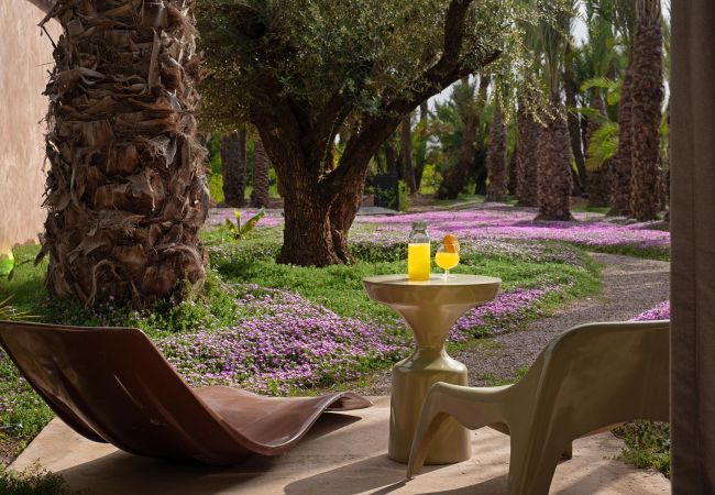 Villa in Marrakech Palmeraie - KERGONDÉ - Private pool, tennis and padel courts