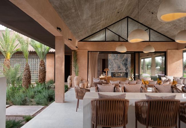 Villa in Marrakech Palmeraie - KERGONDÉ - Private pool, tennis and padel courts
