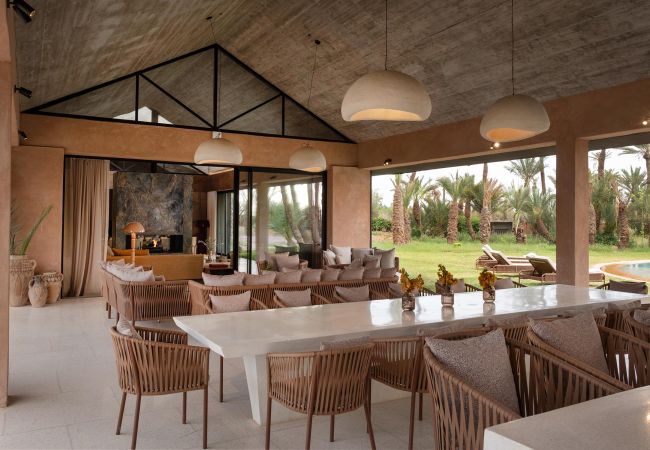 Villa in Marrakech Palmeraie - KERGONDÉ - Private pool, tennis and padel courts
