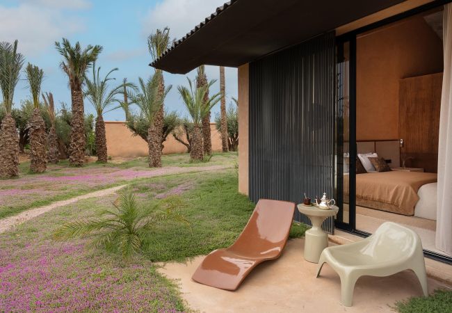 Villa in Marrakech Palmeraie - KERGONDÉ - Private pool, tennis and padel courts
