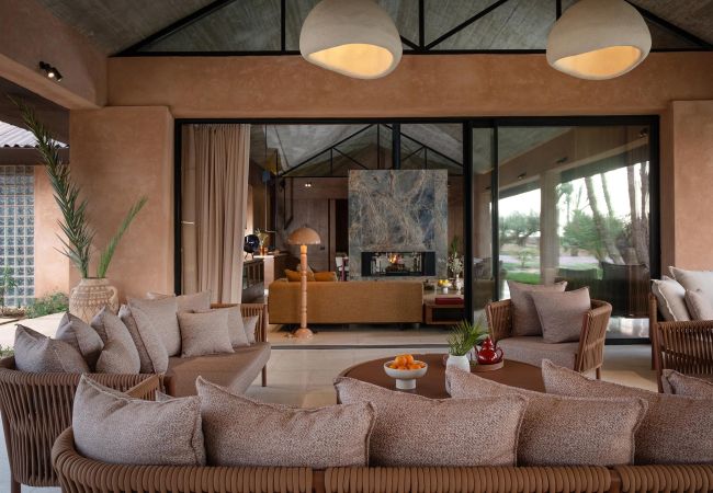Villa in Marrakech Palmeraie - KERGONDÉ - Private pool, tennis and padel courts