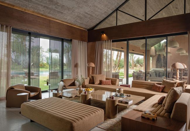Villa in Marrakech Palmeraie - KERGONDÉ - Private pool, tennis and padel courts