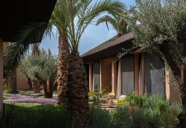 Villa in Marrakech Palmeraie - KERGONDÉ - Private pool, tennis and padel courts