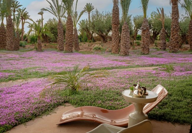 Villa in Marrakech Palmeraie - KERGONDÉ - Private pool, tennis and padel courts