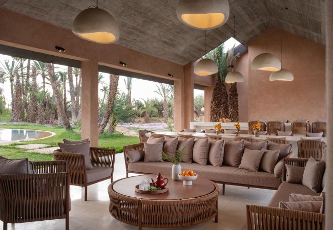 Villa in Marrakech Palmeraie - KERGONDÉ - Private pool, tennis and padel courts