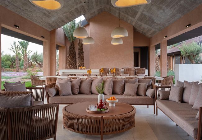 Villa in Marrakech Palmeraie - KERGONDÉ - Private pool, tennis and padel courts