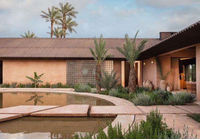 Villa in Marrakech Palmeraie - KERGONDÉ - Private pool, tennis and padel courts