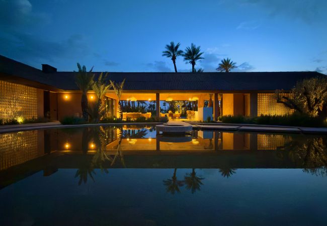 Villa in Marrakech Palmeraie - KERGONDÉ - Private pool, tennis and padel courts