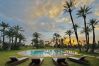 Villa in Marrakech Palmeraie - KERGONDÉ - Private pool, tennis and padel courts